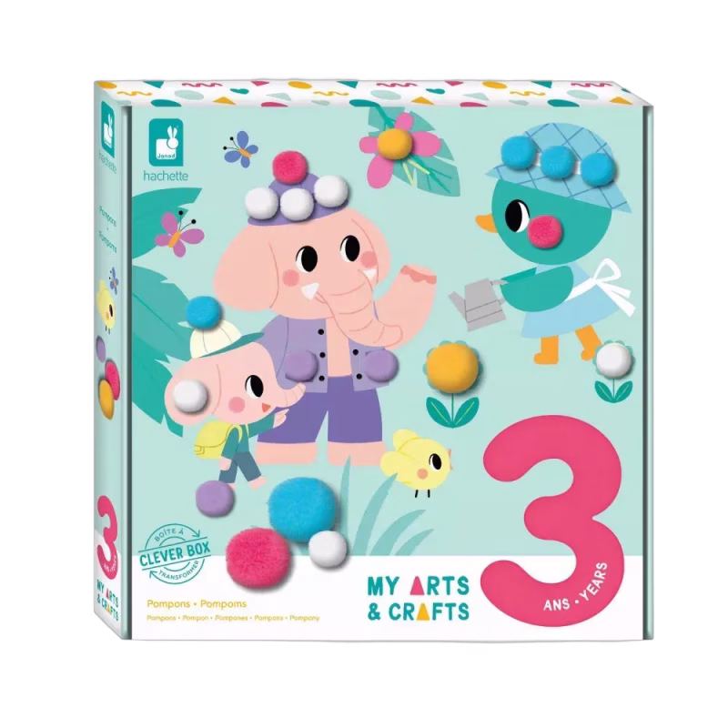 Janod My Arts &  Crafts Pompoms