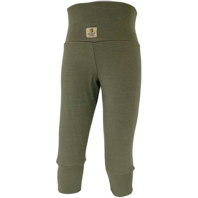 Janus Babywool Byxa, Olivgrön, 68