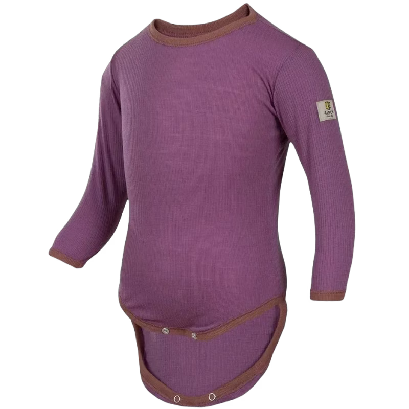 Janus Body Merinoull, Dark purple, 70, Bebiskläder