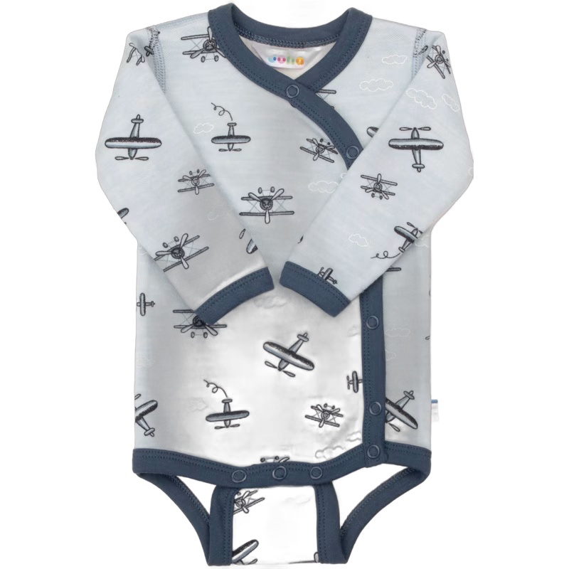 Joha Body Merinomix, Light Blue, 70, Bebiskläder