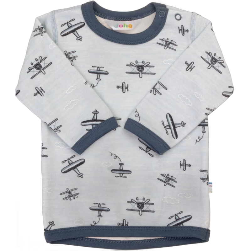 Joha Tröja Merinomix, Light Blue, 120