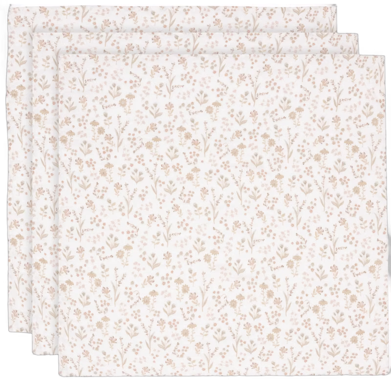 Jollein Muslinfilt 3-Pack, Bloomy