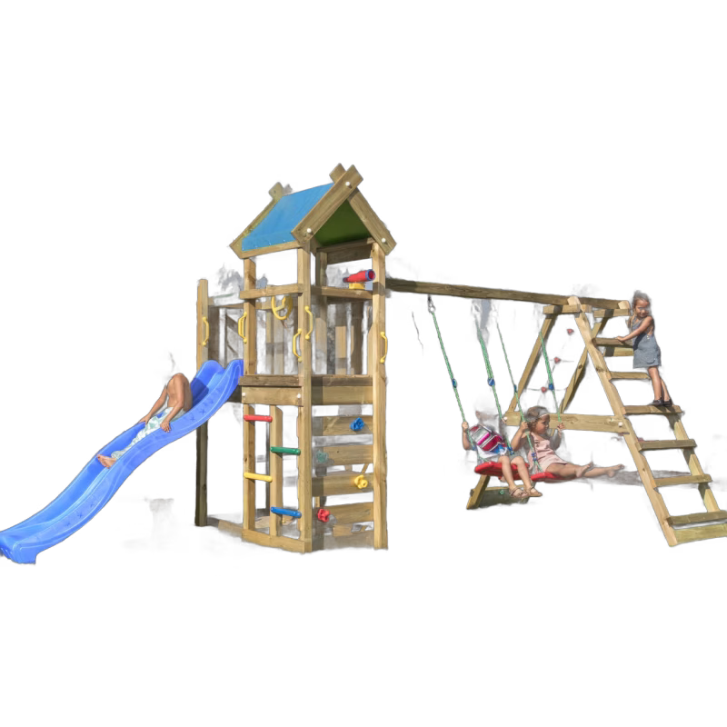 Jungle Gym Nomad Lekställning Med Klätterställning