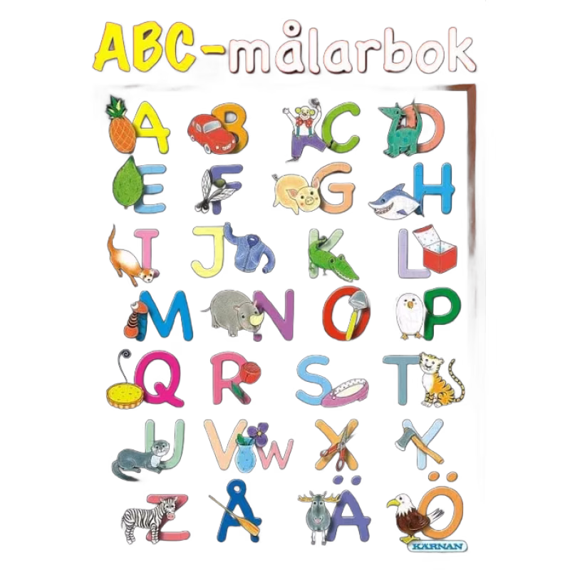 Kärnan ABC målarbok