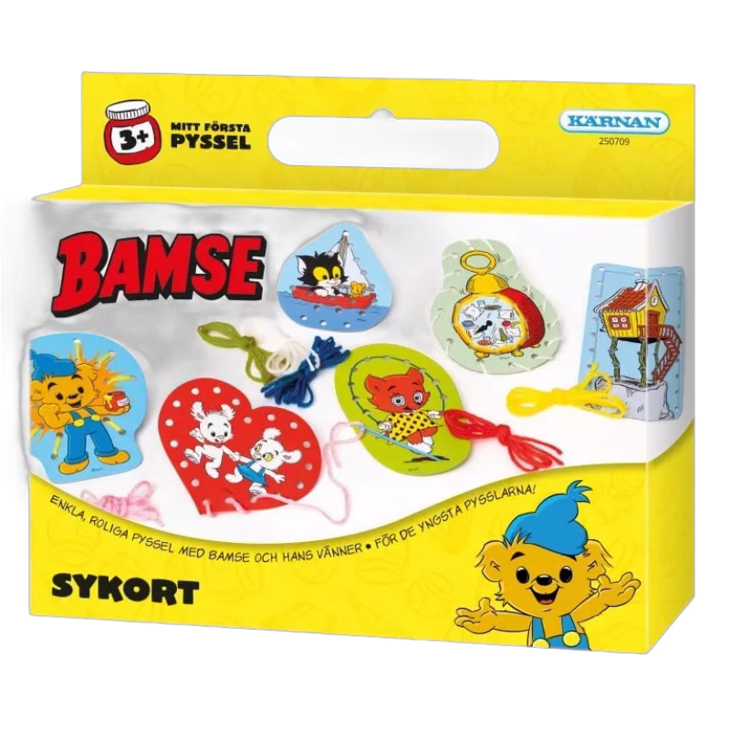 Kärnan Bamse Kul att skapa Sykort