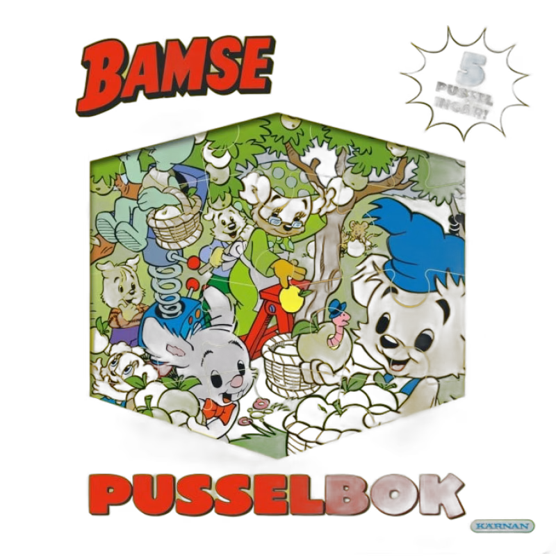 Kärnan Bamse Pusselbok