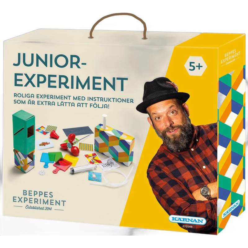 Kärnan Beppes Experimentlåda Juniorexperiment