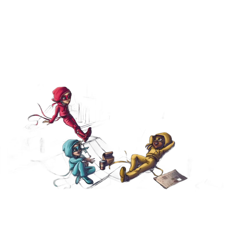 Kärnan Handbok För Superhjältar Pussel 200 Bitar