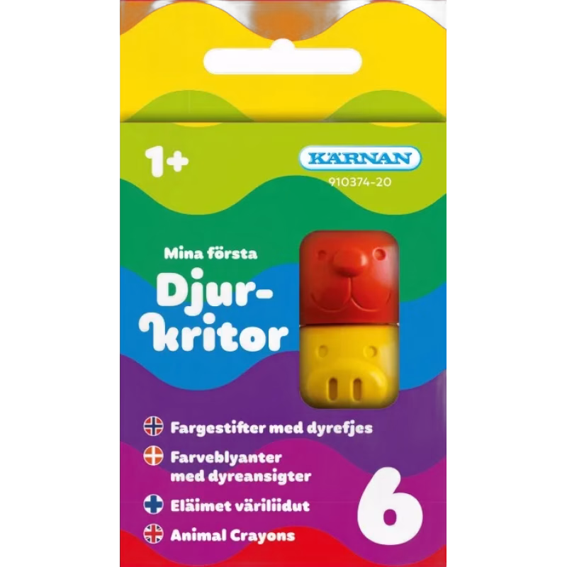 Kärnan Mina första djurkritor