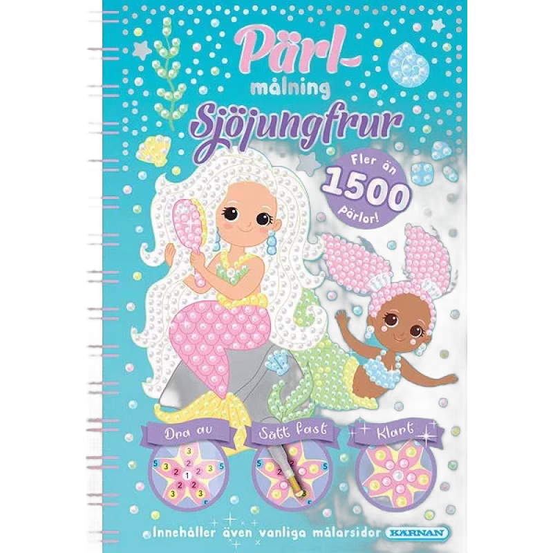 Kärnan Pärlmålning Sjöjungfrur