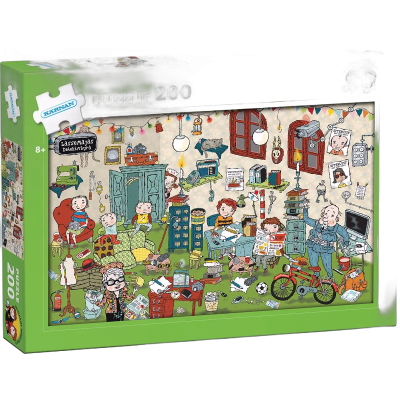 Kärnan Pussel Lasse-Maja 200 Bitar