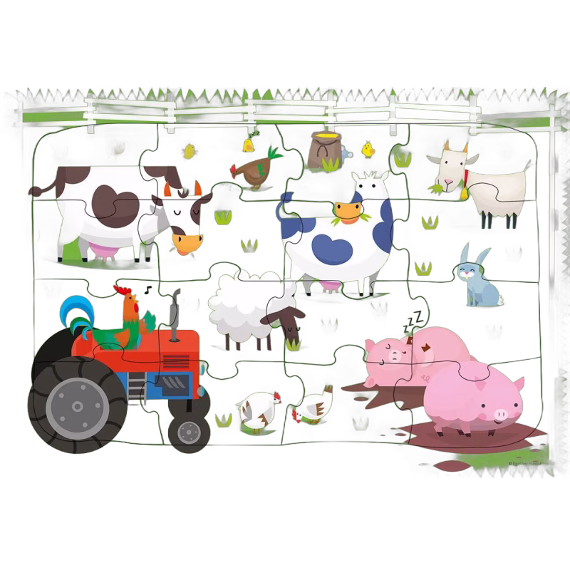 Kärnan Rampussel Bondgård 16 Bitar