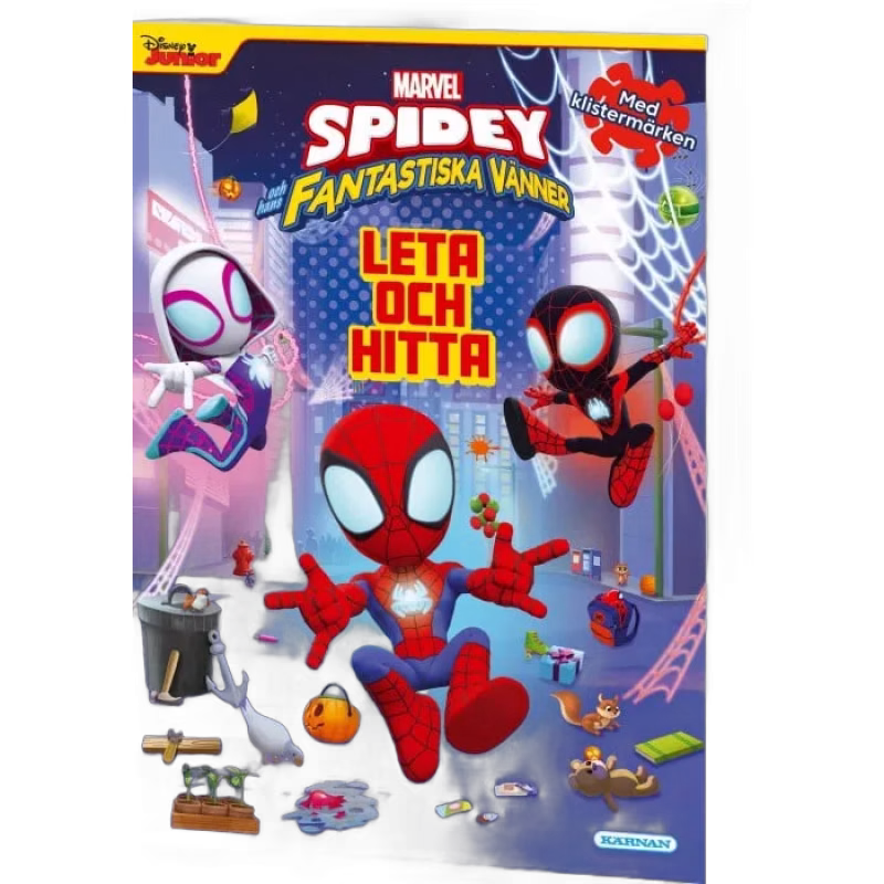 Kärnan Spidey Pysselbok Leta & Hitta