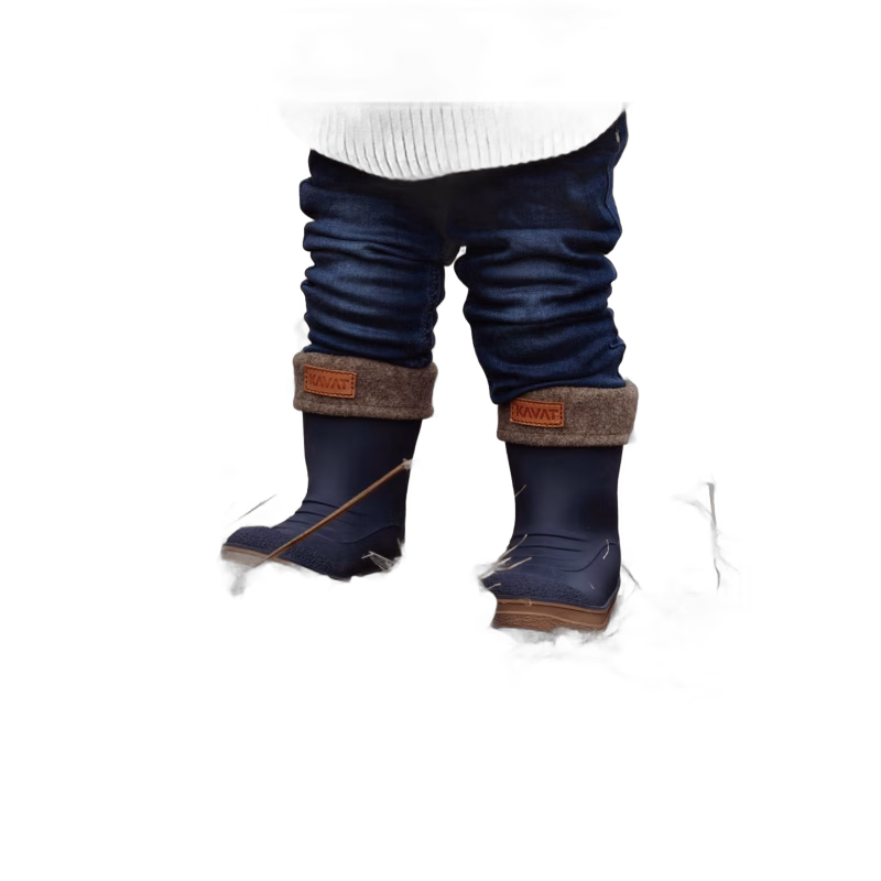 Kavat Gimo WP Fodrade Gummistövlar, Blå, 24