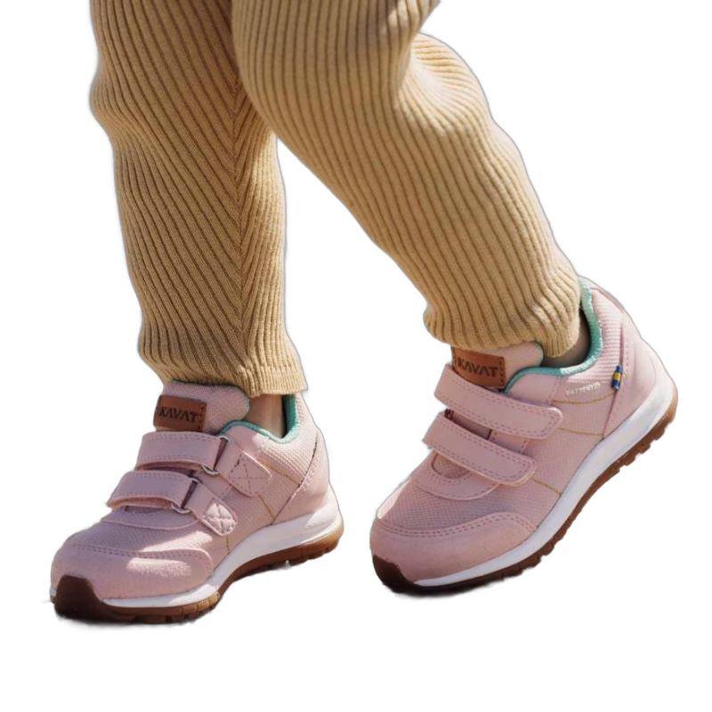 Kavat Halland WP Sneakers, Light pink, 26
