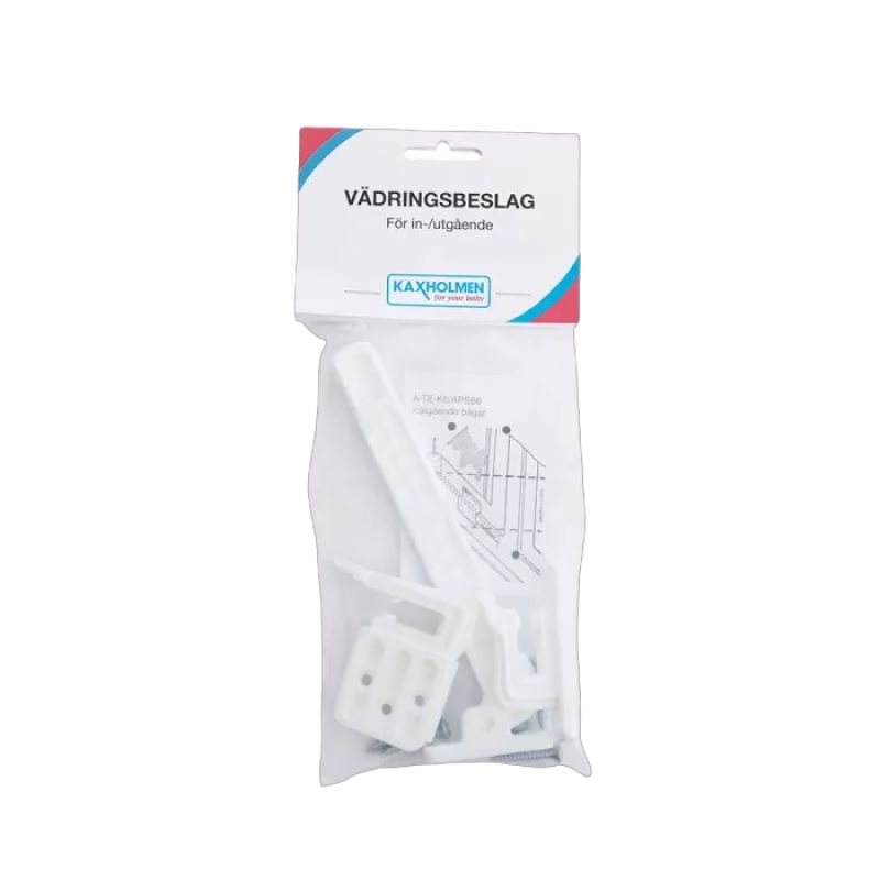 Kaxholmen Vädringsbeslag (Vit)