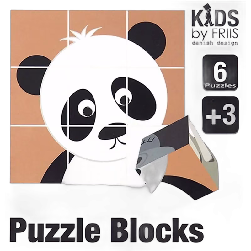 KIDS by FRIIS klosspussel 6 motiv