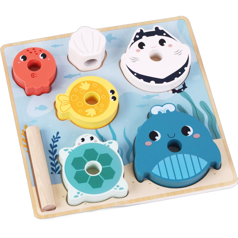 Kinder and Kids 2-i-1 Barnpussel och Staplingstorn