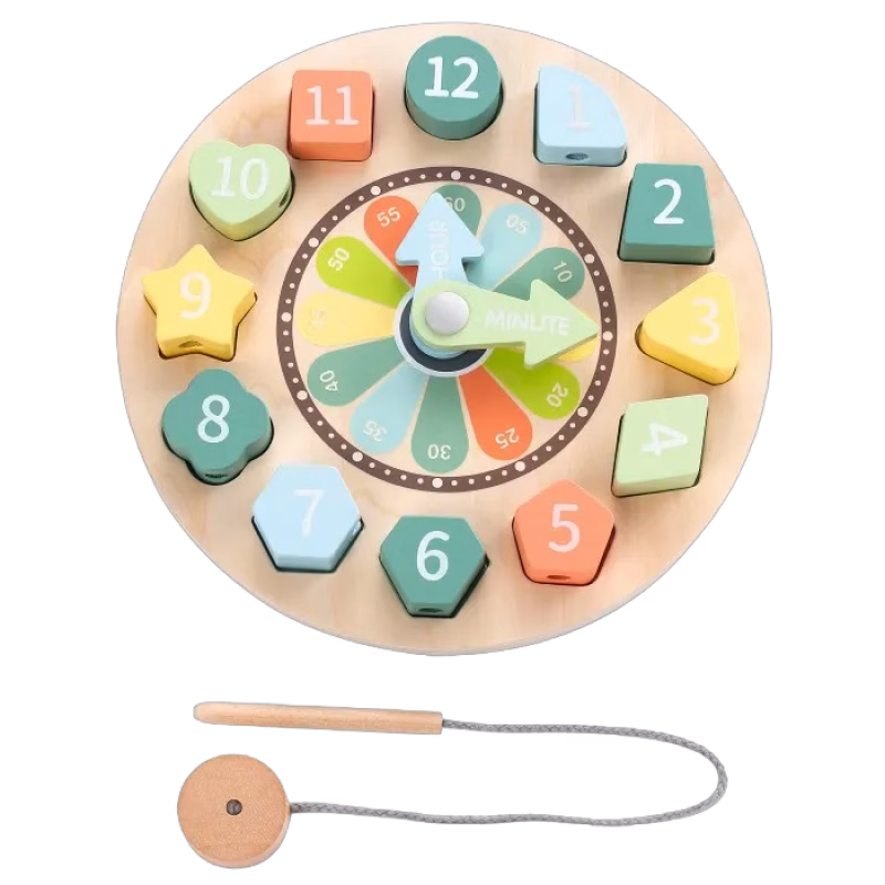 Kinder & Kids Lärarklocka med självlysande siffror