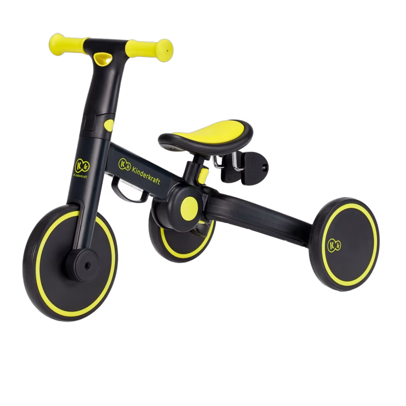 Kinderkraft 4TRIKE Trehjuling, Svart