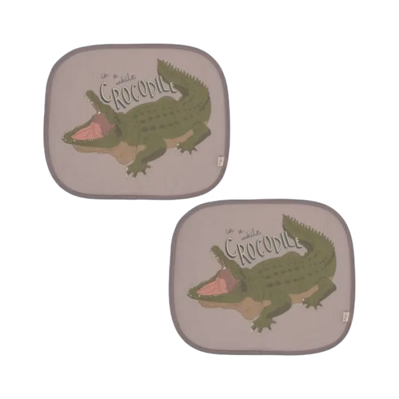 Konges Slöjd Solskydd för bilen 2-pack (Oxford Tan)