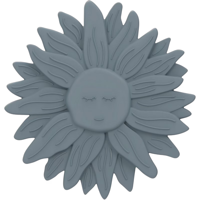 Label Label bitleksak silikon solros, blå