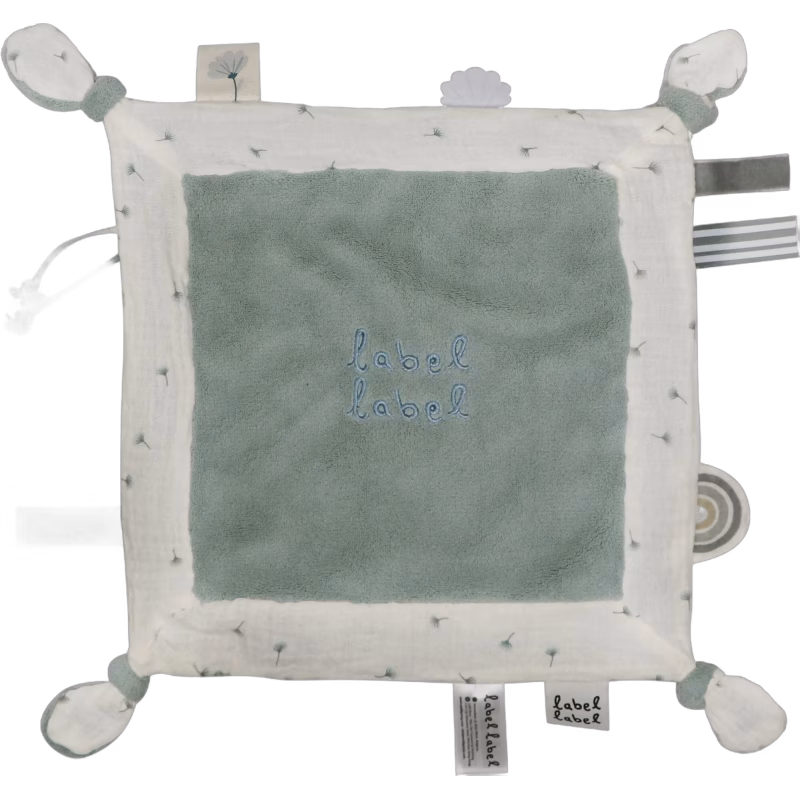 Label Label Snuttefilt, Blågrön