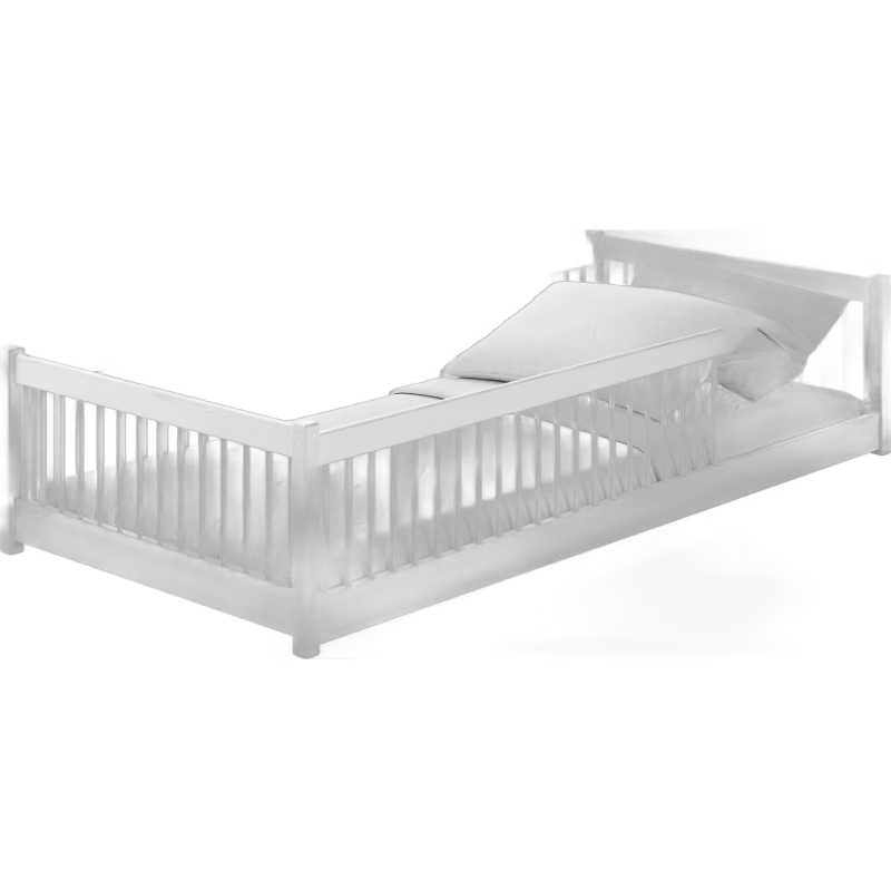 Lano Meble PEDRO Montessori Floor Säng 80x180, Vit