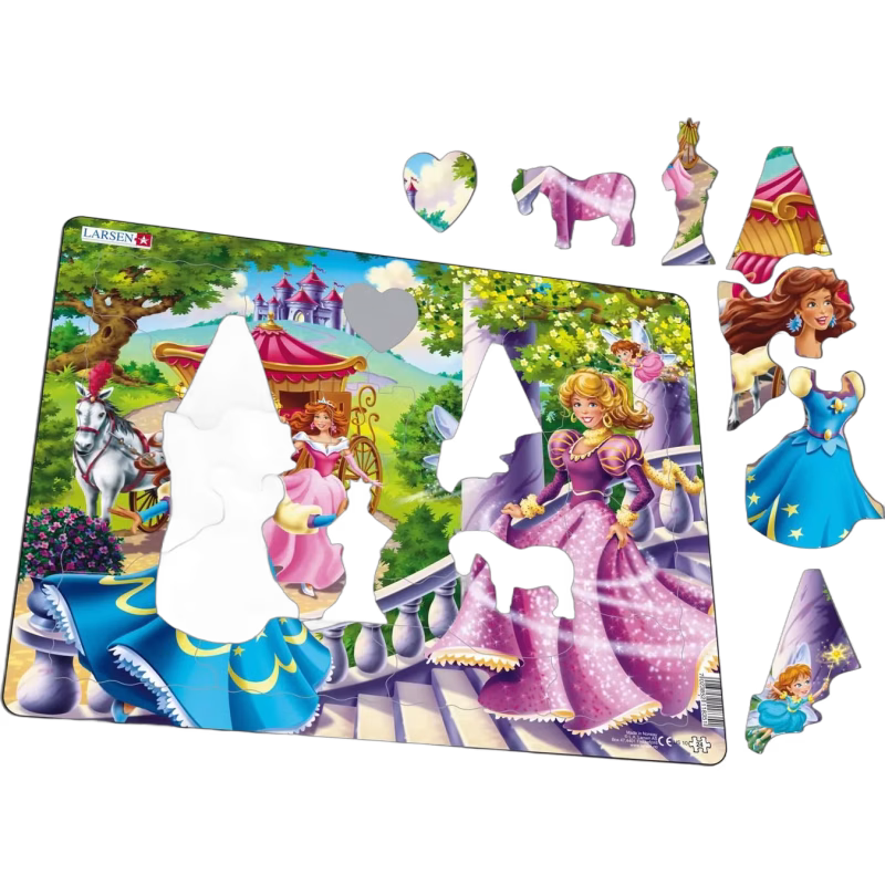 Larsen Prinsessor Rampussel 24 Bitar