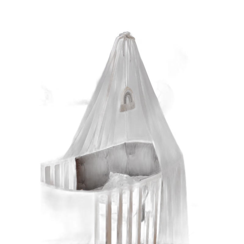 Leander Sänghimmel Till Leander Classic Spjälsäng, Vit