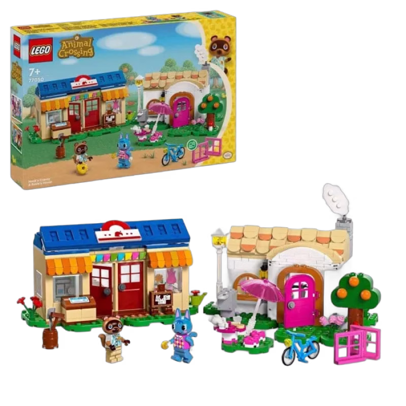 LEGO Animal Crossing 77050 Nook's Cranny & huset där Rosie bor