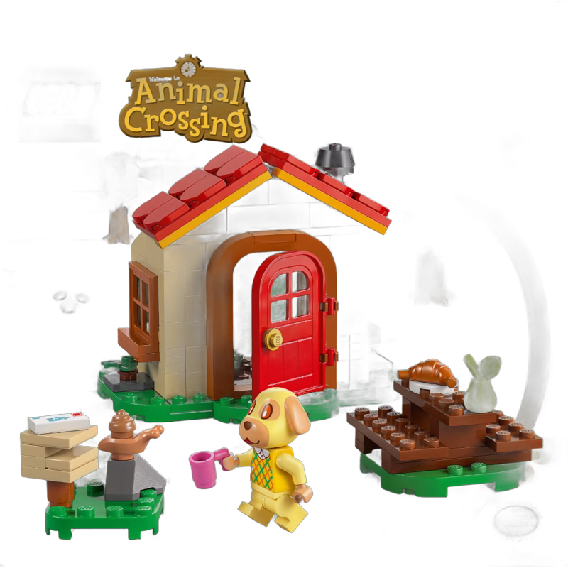 LEGO Animal Crossing 77058 Det mysiga huset där Goldie bor