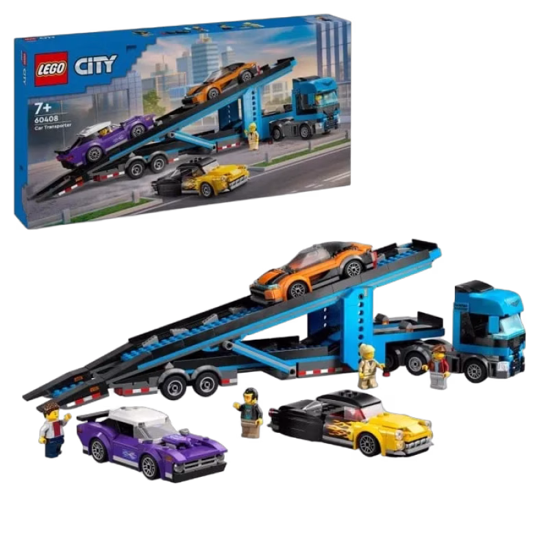 LEGO City Big Vehicles 60408 Biltransport med sportbilar