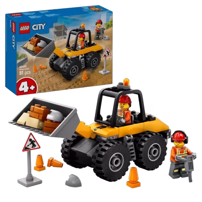 LEGO City Great Vehicles 60450 Gul hjullastare