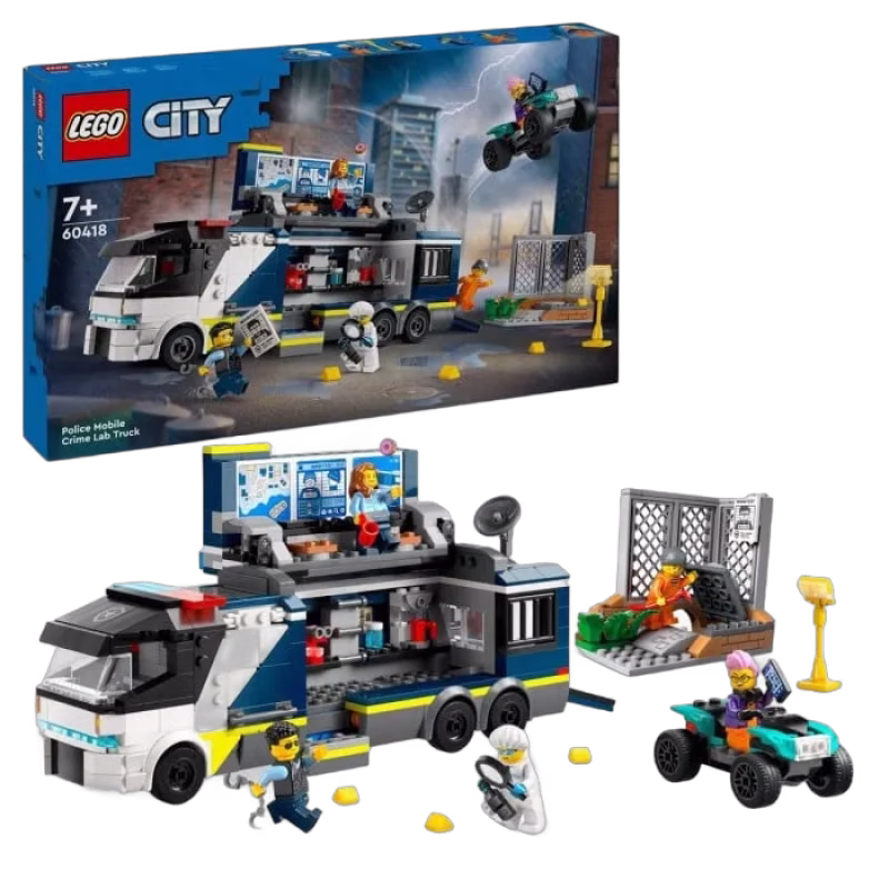 LEGO City Police 60418 Polisens mobila laboratoriebil