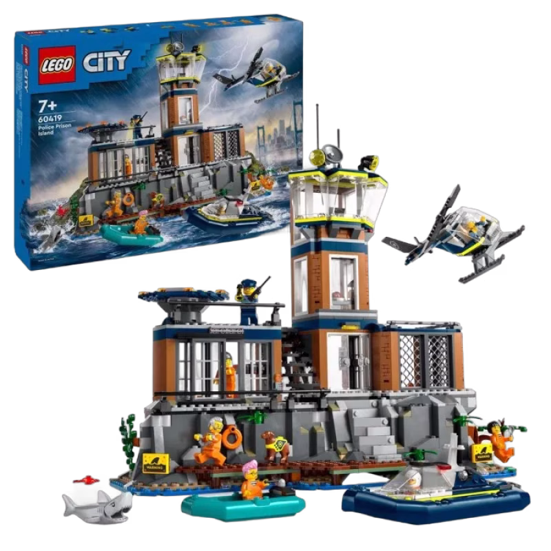 LEGO City Police 60419 Polisens fängelseö