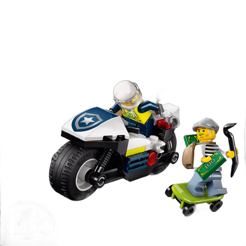 LEGO City Police 60455 Polisens motorcykeljakt