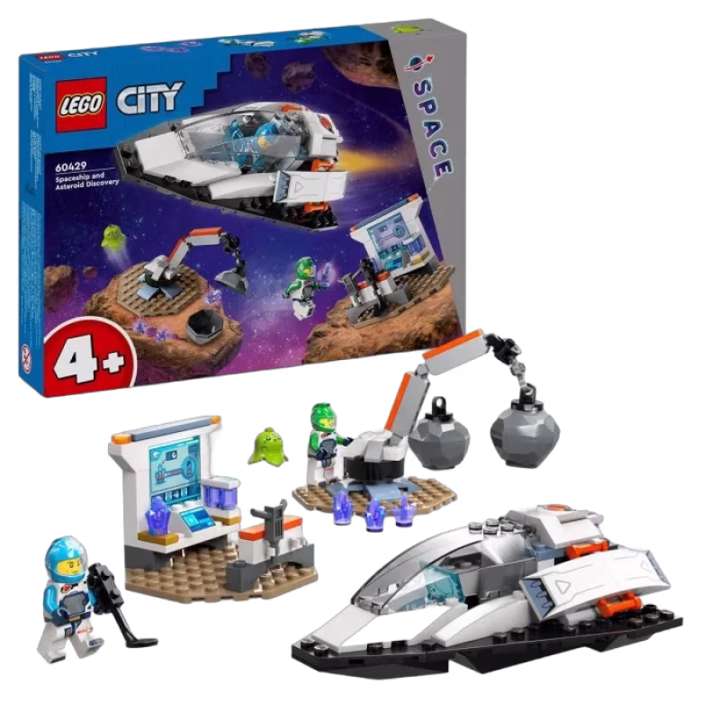LEGO City Space 60429 Rymdskepp och asteroidupptäckt