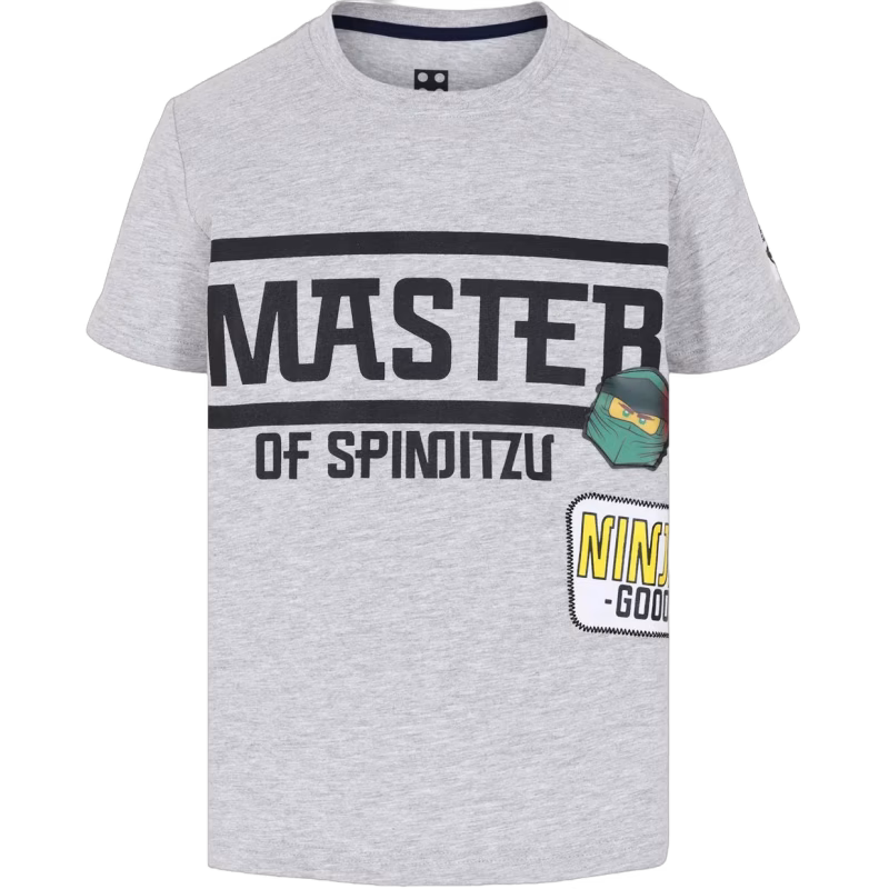 LEGO Collection T-Shirt, Grey Melange, 110