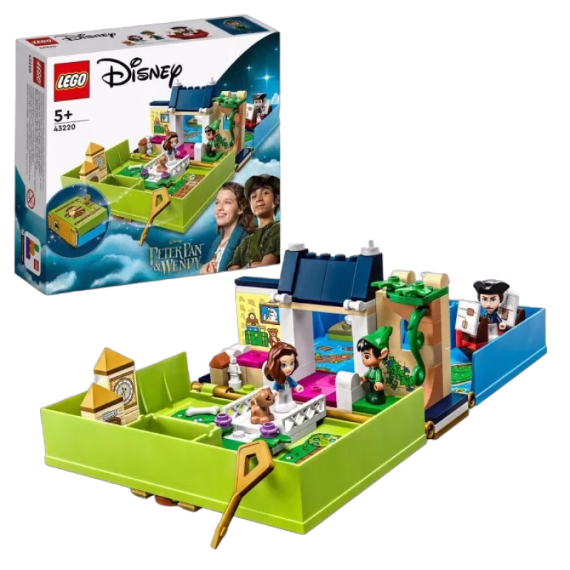 LEGO Disney Classic 43220 Peter Pan och Wendys sagoboksäventyr