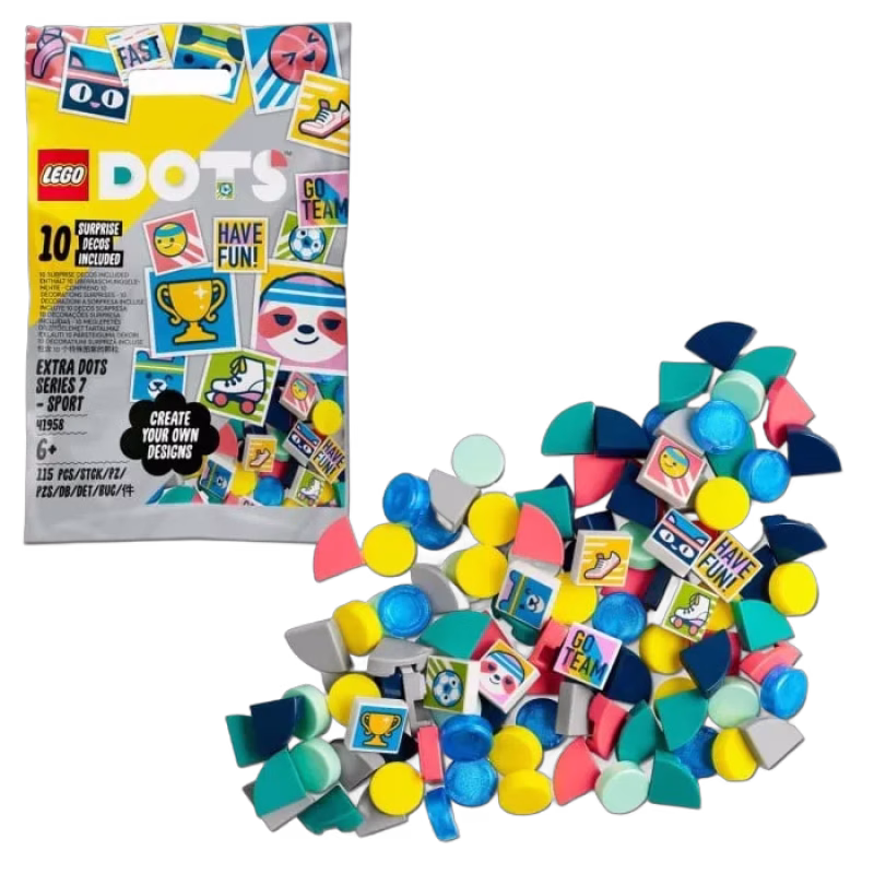 LEGO DOTS 41958 Extra DOTS serie 7 (Sport)