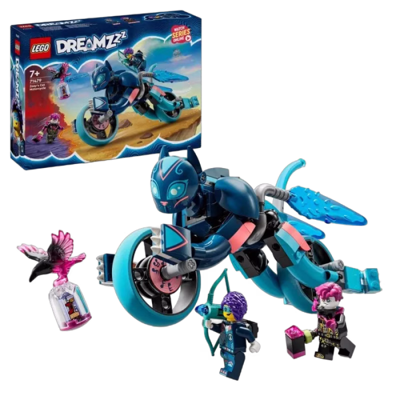 LEGO DREAMZzz 71479 Zoeys kattmotorcykel
