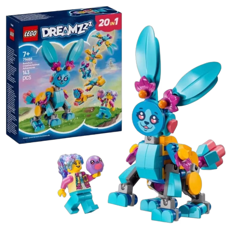 LEGO DREAMZzz 71488 Bunchus kreativa djuräventyr