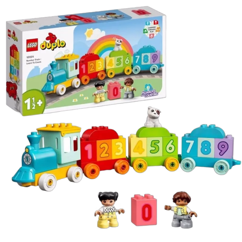 LEGO DUPLO My First 10954 Siffertåg Lär dig räkna