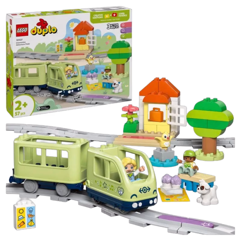 LEGO DUPLO Town 10427 Interaktivt äventyrståg