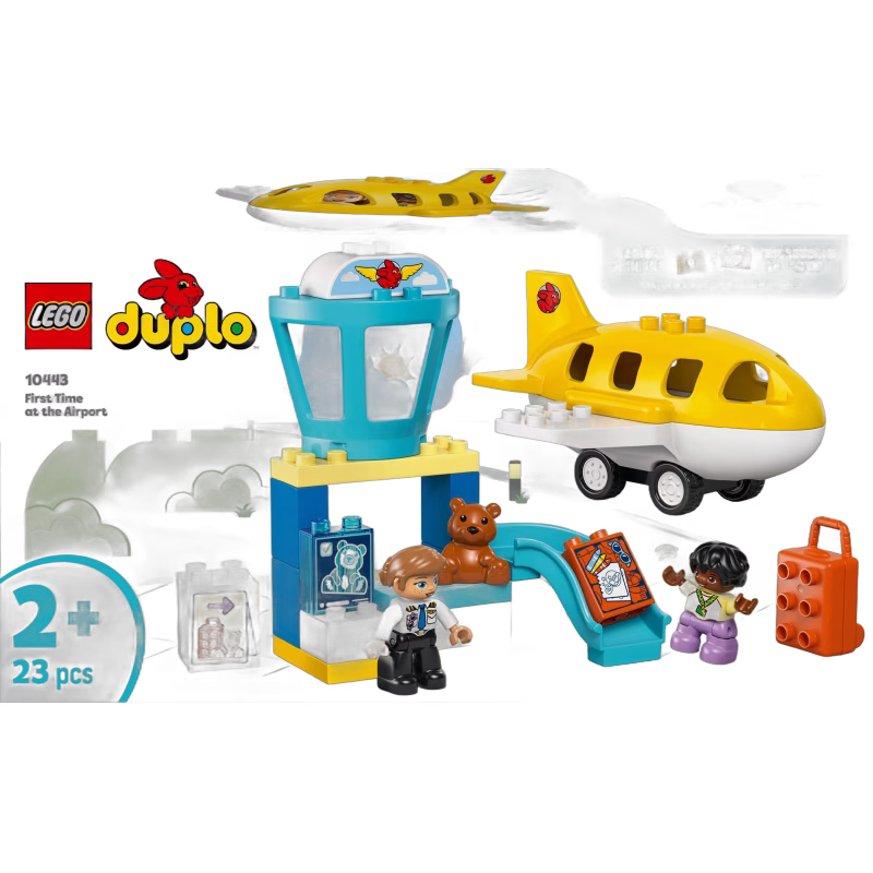 LEGO DUPLO Town 10443 Första gången på flygplatsen