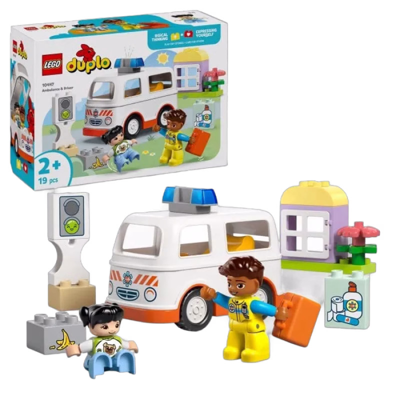 LEGO DUPLO Town 10447 Ambulans och förare