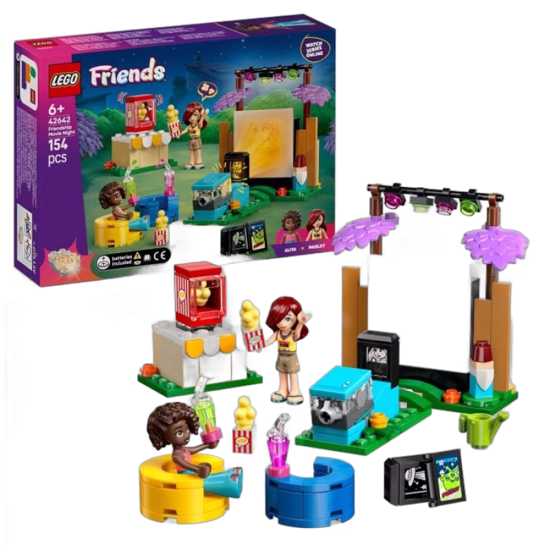 LEGO Friends 42642 Filmkväll med vänner