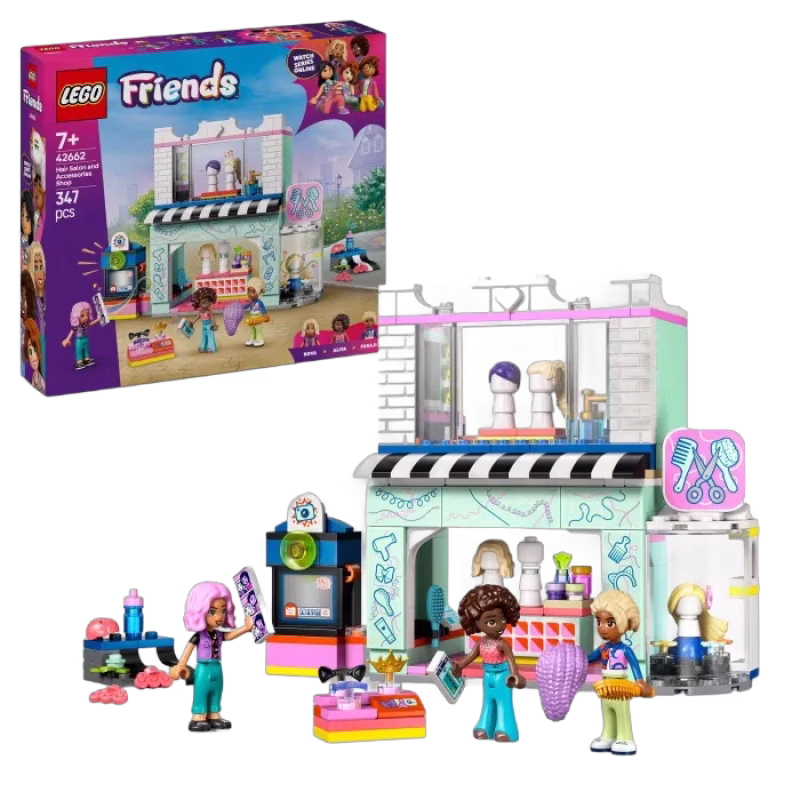 LEGO Friends 42662 Frisörsalong och accessoarbutik