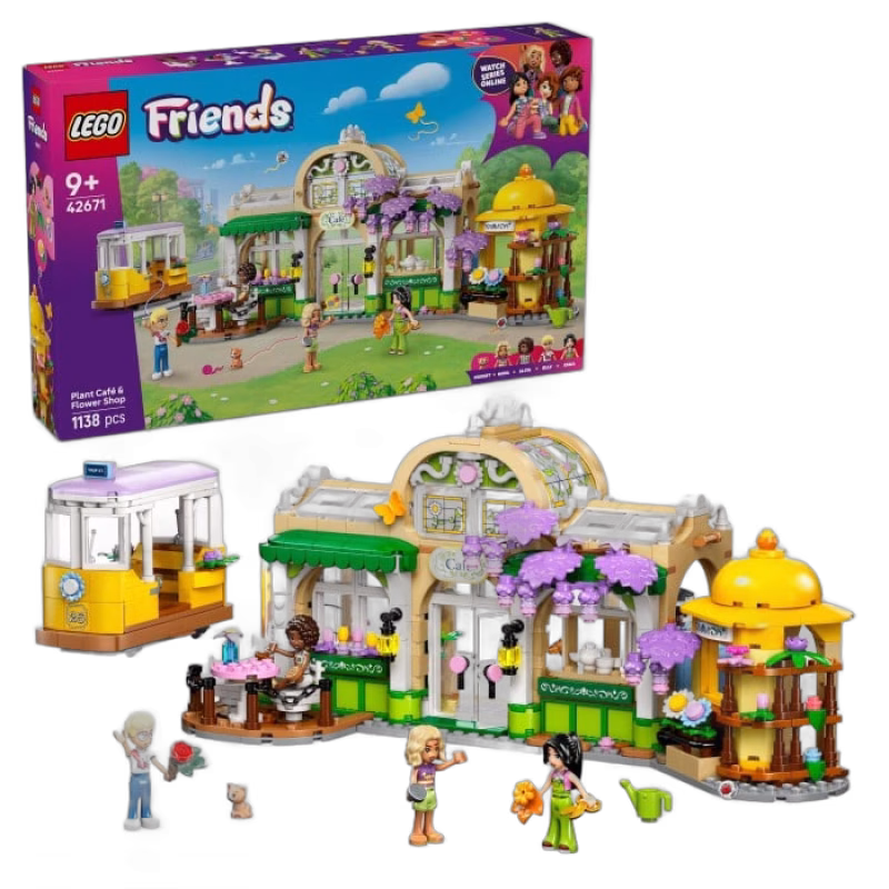 LEGO Friends 42671 Växtkafé &  blomsteraffär